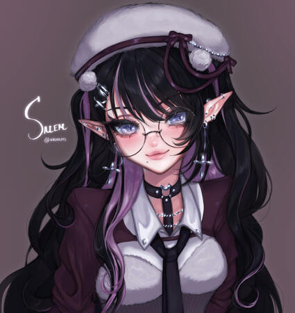 waist-up of OC salem